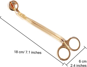 Wholesale <strong>Candle</strong> <strong>Wick</strong> <strong>Trimmers</strong> Brass Luxury Stainless Steel <strong>Wick</strong> <strong>Trimmer</strong>/<strong>wicks</strong> Cutter - Product Image 5