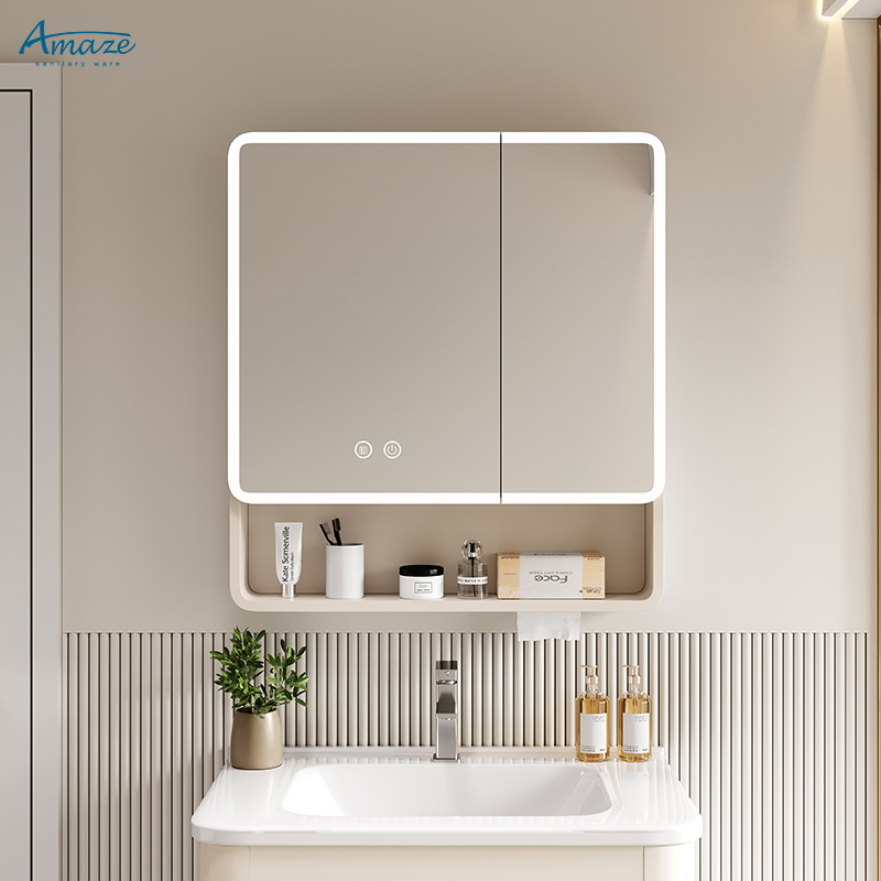 Modern Bathroom Smart Mirror Touch Screen