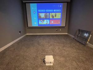 Pour <span class=keywords><strong>Amazon</strong></span> populaire Mini 360 degrés Smart TV 4K projecteur Portable Full HD 720P extérieur LED vidéo WiFi 6 projecteur à courte portée - Product Image 6