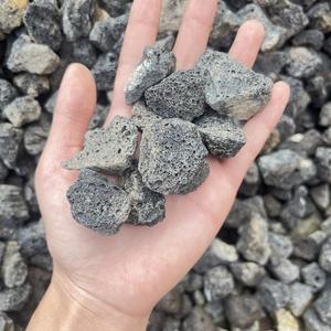 Sustrato de Piedra Basáltica Filtrada Natural al por Mayor de Fábrica, Roca Volcánica Negra y Roja, Partículas de Lava para Paisajismo de Suculentas - Product Image 4