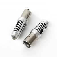 BA20D P15D Kits de Conversion d'éclairage LED moto double couleur blanc ambre bleu 12V-80V ampoule haute luminosité Mini feu de conduite