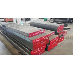 High Quality H13 steel flat bar/ block, For forging, die casting and the extrusion of metals, black/ polished/ grinded/ turned