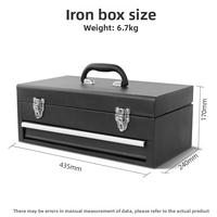 Ensemble d'outils manuels multifonctionnels pour la maison, 143 pièces, en acier au chrome-vanadium, avec coffret rigide pour la rénovation et l'entretien de la maison