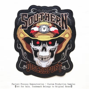 Стильные нашивки из искусственной кожи и сплава в поперечном стиле из ПВХ, декоративные аксессуары для одежды, сумки для шляп - Product Image 4