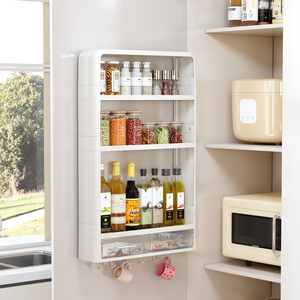 Không Có Khoan Không Có Cú Đấm Gia Vị Lưu Trữ Chủ Sở Hữu Kệ Cho Nhà Bếp Tổ Chức Đồ Ăn Nhẹ Đồ Uống Gia Vị Lưu Trữ Kệ <span class=keywords><strong>sheving</strong></span> Đơn Vị - Product Image 2