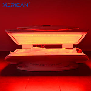 Cápsula de <span class=keywords><strong>Sauna</strong></span> Infrarroja M-MB Moon Boat Design, Cama de Terapia de Luz Roja de 5 Longitudes de Onda para Uso Doméstico - Product Image 1