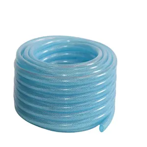 फैक्टरी थोक नीले फाइबर प्रबलित पीवीसी hoses