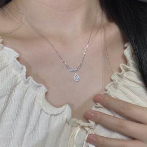 Collier en argent sterling S925 avec pendentif en forme de coquille de sirène et de perle, design de niche, tempérament doux et haut de gamme - Product Image 2