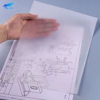 Rollo de Papel de Calco Blanco para Plotter de 18 Pulgadas, 24 Pulgadas, 36 Pulgadas y 42 Pulgadas para Impresión y Dibujo, 80g, 90g, 100g