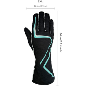 Anti-Slip Shock Absorbing Outdoor Windproof Kart Racing Gloves Top Quality Auto <b>Car</b> Racing Gloves For Men And Women - Product Image 6