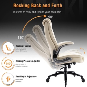 Chaise de bureau de haute qualité, design ergonomique, chaise d'ordinateur, montage facile, chaise de direction, chaise pivotante, pur <span class=keywords><strong>plaisir</strong></span> de la posture assise - Product Image 4