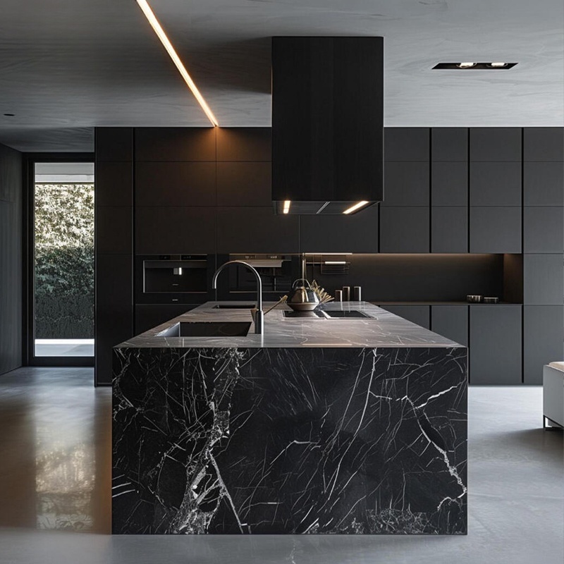 Умный комплексный кухонный комплекс из массива дерева Gabinetes Muebile De Cocina гранитная столешница для домашнего использования популярный продукт