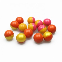 Billes de paintball gonflables bicolores OEM, calibre 0,68, pour tir sportif