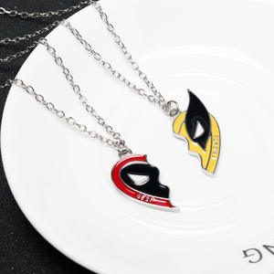 Un bracelet-collier Deadpool et Wolverine, un bracelet-collier pour couple, un bracelet Deadpool pour ami - Product Image 6