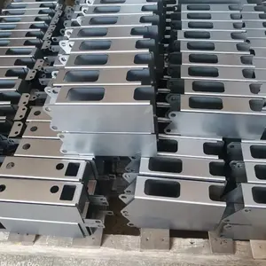 Op Maat Stempelen Plaatplaatfabricage Metaalproductie Ontwerp Aluminium Apparatuurbehuizing