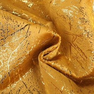 Hot Bán 100% Polyester Bronzed Dệt Kim Hà Lan Nhung Sofa Vải Đồng Bằng Phong Cách Bọc Cho Đồ Nội Thất Mục Tiêu - Product Image 4