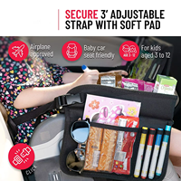 Kit de dessin pliable approuvé par l'avion Table d'activités pour tout-petits Plateau de voyage pour siège de voiture pour enfants avec tableau effaçable