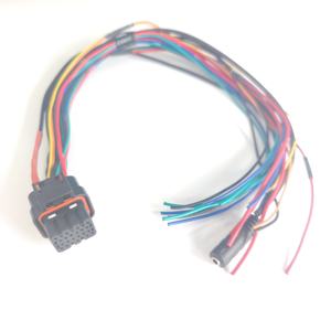IAFT16949 <span class=keywords><strong>connecteur</strong></span> ECU 26 broches TE de voiture personnalisé 1473416-1 connexion au faisceau de câbles d'assemblage de câbles de sortie auxiliaire Audio Radio automatique - Product Image 2