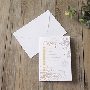 <span class=keywords><strong>Cartes</strong></span> de <span class=keywords><strong>retraite</strong></span> HAPPY <span class=keywords><strong>Cartes</strong></span> pliées en feuille d'or pour diverses occasions Salutation Anniversaire Cérémonie de remise des diplômes <span class=keywords><strong>Cartes</strong></span> de remerciement - Product Image 5