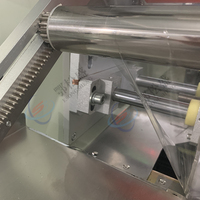Machine de conditionnement horizontale de plateau de boules de riz gluant Machine à emballer multifonctionnelle de boule de riz de triangle