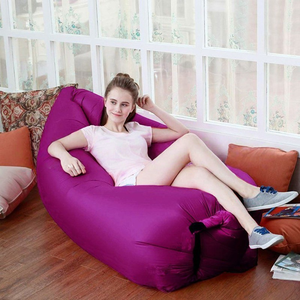 トレンディでモダン、シンプルなインフレータブルソファ、怠け者用屋外ビーチエア寝袋、ポータブルベッド - Product Image 2