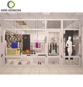 Diseño de interiores para tiendas de ropa de moda, mueble de exhibición de ropa personalizado, expositor de ropa para tienda de ropa femenina. - Product Image 3