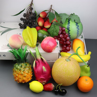 Kunstmatige fruit-druiven-groenten (draakvrucht appels sinaasappels citroenen)-bubbelmateriaal vroeg educatief speelgoed-groothandel