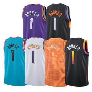 Chaleco Deportivo Personalizable y Transpirable de la Mejor Calidad con Costuras Reforzadas de Devin Booker para Niños, Camisetas de Baloncesto - Product Image 1