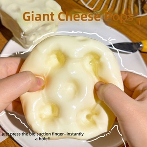 Juguete de queso gigante transparente de vaselina ASMR, suave y divertido, que no se infla, juguetes antiestrés para fiestas - Product Image 5