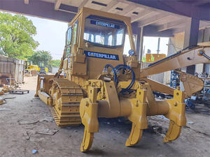 Bulldozer usado CAT D7G a la venta con gran cabrestante y topadora sobre orugas de motor original D7g - Product Image 5