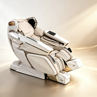 Masseur de pieds pliable 3 places 2026, le plus vendu, avec massage complet du corps et de la taille, technologie 4D SL Track, zéro gravité, balayage IA, chauffage, airbag et 12 modes
