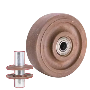 HS 3-Zoll Schwerlast 280-Grad-Hitzebeständiger Castor-Phenol-Rad Hochtemperatur-Rad - Product Image 5