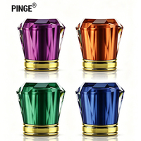 Capuchons en bois ornés de bijoux 15 mm pour petits flacons de parfum, 18 mm, pour hommes, style Dubaï, vente en gros, personnalisables, prêts à être expédiés