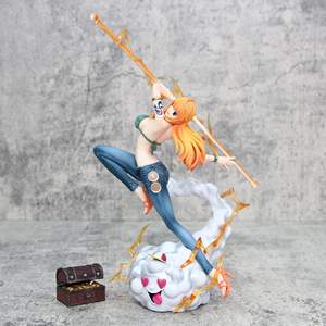 Figura de Anime de <span class=keywords><strong>Nami</strong></span> de 30 cm, IU Popmax <span class=keywords><strong>Sexy</strong></span> Gris, Modelo de PVC, Muñeca de Dibujos Animados, Figura de <span class=keywords><strong>One</strong></span> <span class=keywords><strong>Piece</strong></span>, Decoración de Escritorio para Adultos - Product Image 5