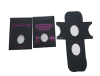 Boîtes d'emballage de palette de boîte de papier de casserole de fard à paupières simple de conception de logo personnalisé professionnel pour le maquillage de cosmétiques
