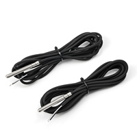 IP68 NTC Thermistor Stainless Steel Groove Waterproof Temperature Probe 5K 10K 50K 100K Accuracy 1% -50C-150C