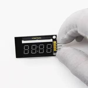عالية الجودة Keyestudio 4-شاشة رقمية بصمامات ثنائية مضيئة وحدة عرض ل اردوينو ل microbit