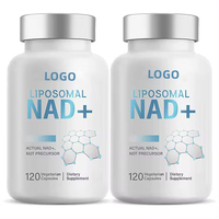 Cápsulas Veganas Orgánicas Antienvejecimiento con Extracto Herbal Oem Odm, 90 Cápsulas, Todo en Uno, Vitamina D3 K2, Resveratrol, Suplemento de NAD