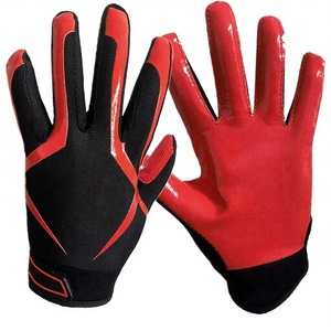 TM STARTECH American Football Safety Gloves <b>Sticky</b> Grip Receiver Gloves for Men Youth Adults <b>Hook</b> Loop Closure Non Slip - Product Image 3