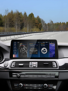 HFMidia Qualcomm Snapdragon 665 12,3 pouces 8 cœurs Carplay Android16 pour BMW Série 5 F10 F11 Lecteurs vidéo de voiture Multimédia central - Product Image 2