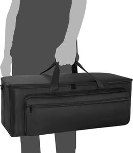 Sac <span class=keywords><strong>de</strong></span> transport extra large pour câbles et accessoires avec compartiments séparés, organiseur <span class=keywords><strong>de</strong></span> cordons DJ pour ordinateur portable, équipement DJ et instruments <span class=keywords><strong>de</strong></span> musique - Product Image 6