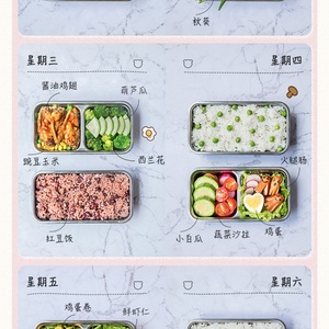 For Xiaomi Bear <b>Electric</b> Lunch Box Stainless Steel Liners Vacuum Sealed Preservation Thermal Cycle Stainless Steel Heating - Product Image 5