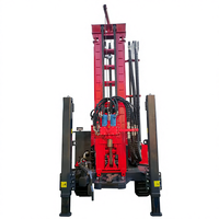 Foreuse rotative hydraulique diesel pour puits profonds de 300 m, pour usage industriel et agricole