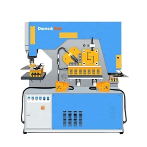 Punzonadora de hierro combinada de chapa hidráulica profesional con prensa de <span class=keywords><strong>90</strong></span> toneladas - Product Image 1