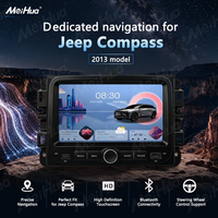 Autoradio Android Meihua pour Jeep Compass 2013 et plus, écran tactile 7 pouces, lecteur DVD de voiture, CarPlay sans fil, Android Auto