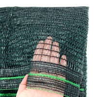 Donkergroene schaduwdoek anti-UV plantenschaduwdoek op maat gemaakte schaduwnet