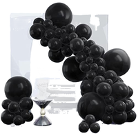 Ballons durables, 140 pièces, différentes tailles, 18/12/10/5 pouces, kit d'arche, guirlande pour décorations de fête d'anniversaire, modèle
