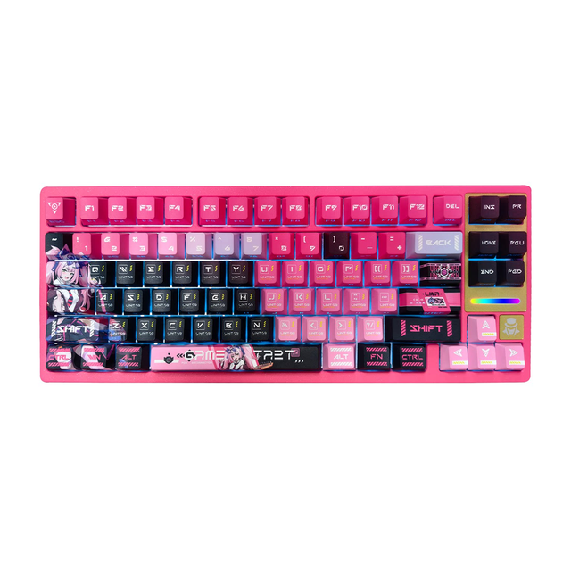 Custom Logo MTK80 75% Mechanical Keyboard OEM/ ODM Compact Layout RGB Hot-swap Gaming Keyboards OEM/ODM Factory
