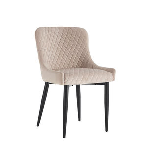 Chaises de restaurant et d'hôtel sur mesure fabriquées en Chine, dossier haut, revêtement en tissu velours - Product Image 1