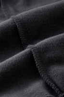 100% coton manches longues vierges personnalisées avec une chemise à revers décontracté surdimensionné manches longues avec une chemise à col rabattu pour hommes